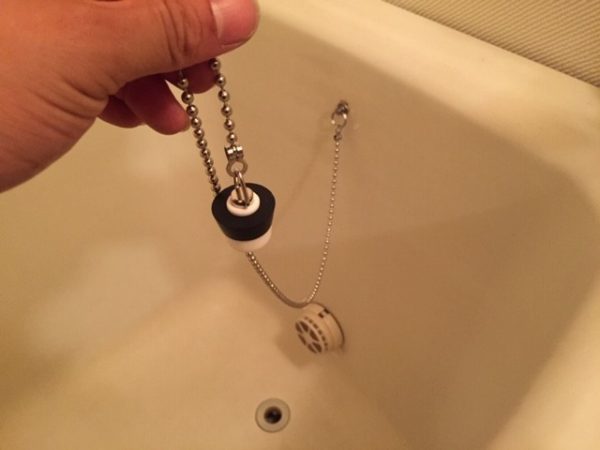 浴室ゴム栓交換アフター